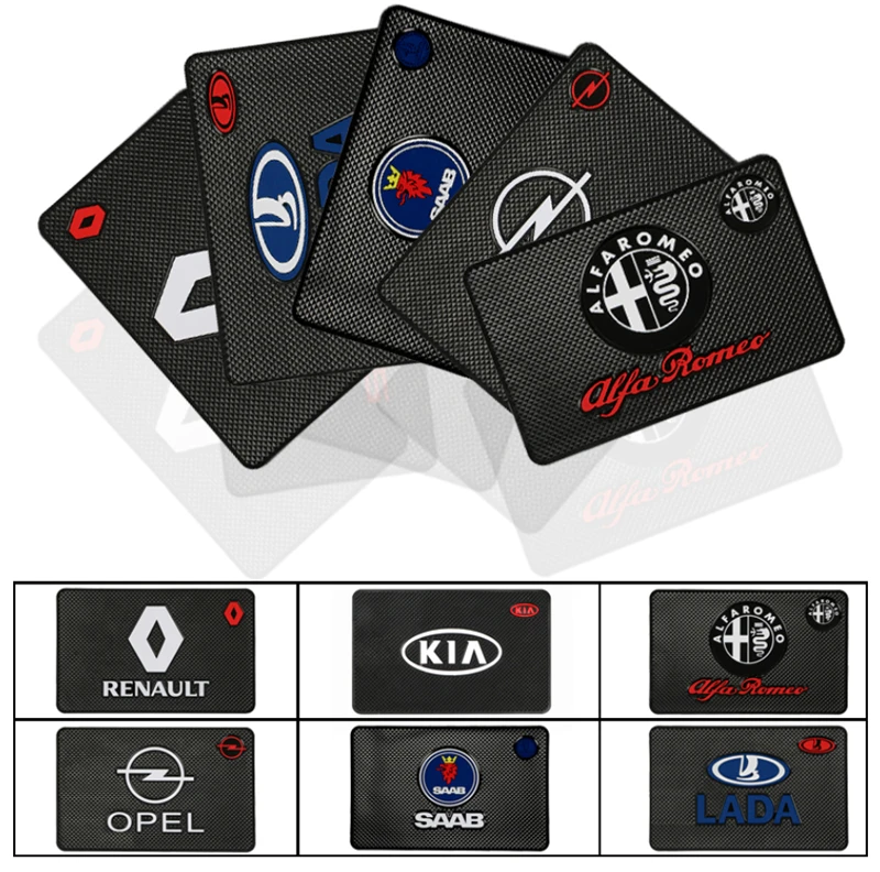 Автомобиль мобильный телефон Противоскользящий коврик для автомобиля