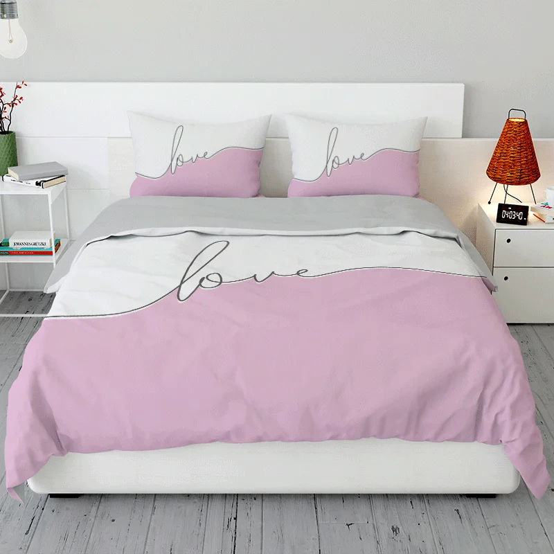 Комплект постельного белья из полиэстера современное Роскошное Одеяло