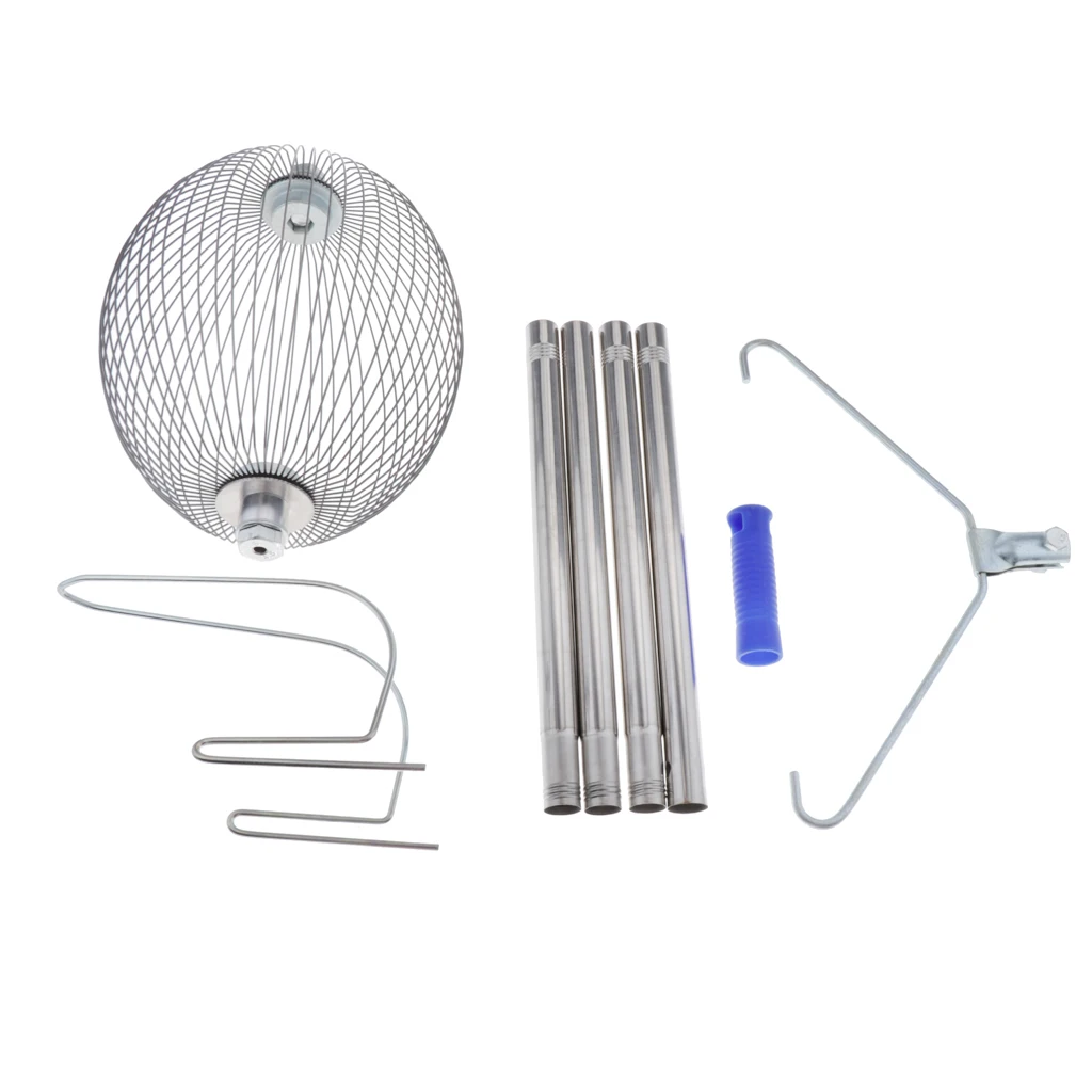 

Foldable Golf Ball Catcher Retriever Tennis Balls Harvester Nut