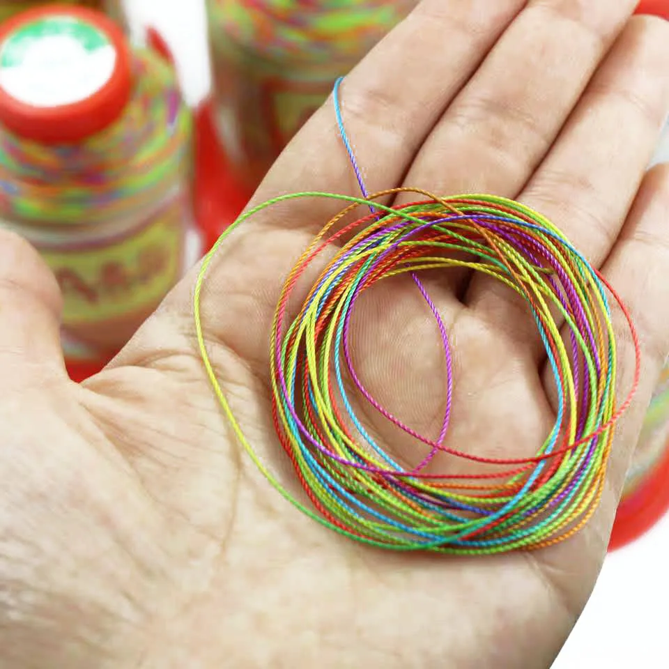 Высокопрочная нейлоновая швейная нить для джинсов материал шитья джинсовой