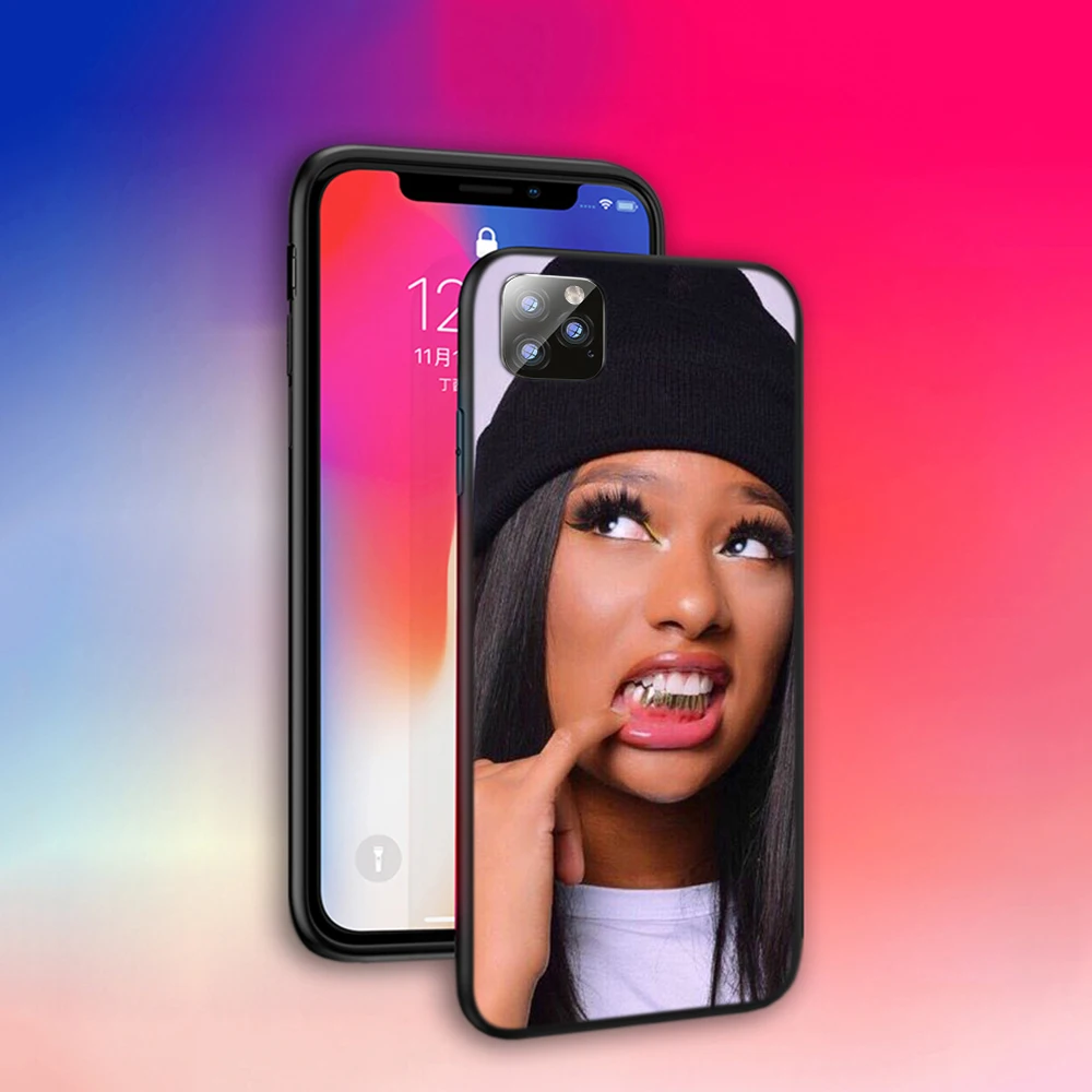 Мягкий чехол Lavaza с рисунком Меган Тори реппер из ТПУ для iPhone 8 7 6 6S Plus 5 5S SE X XS 11 Pro Max