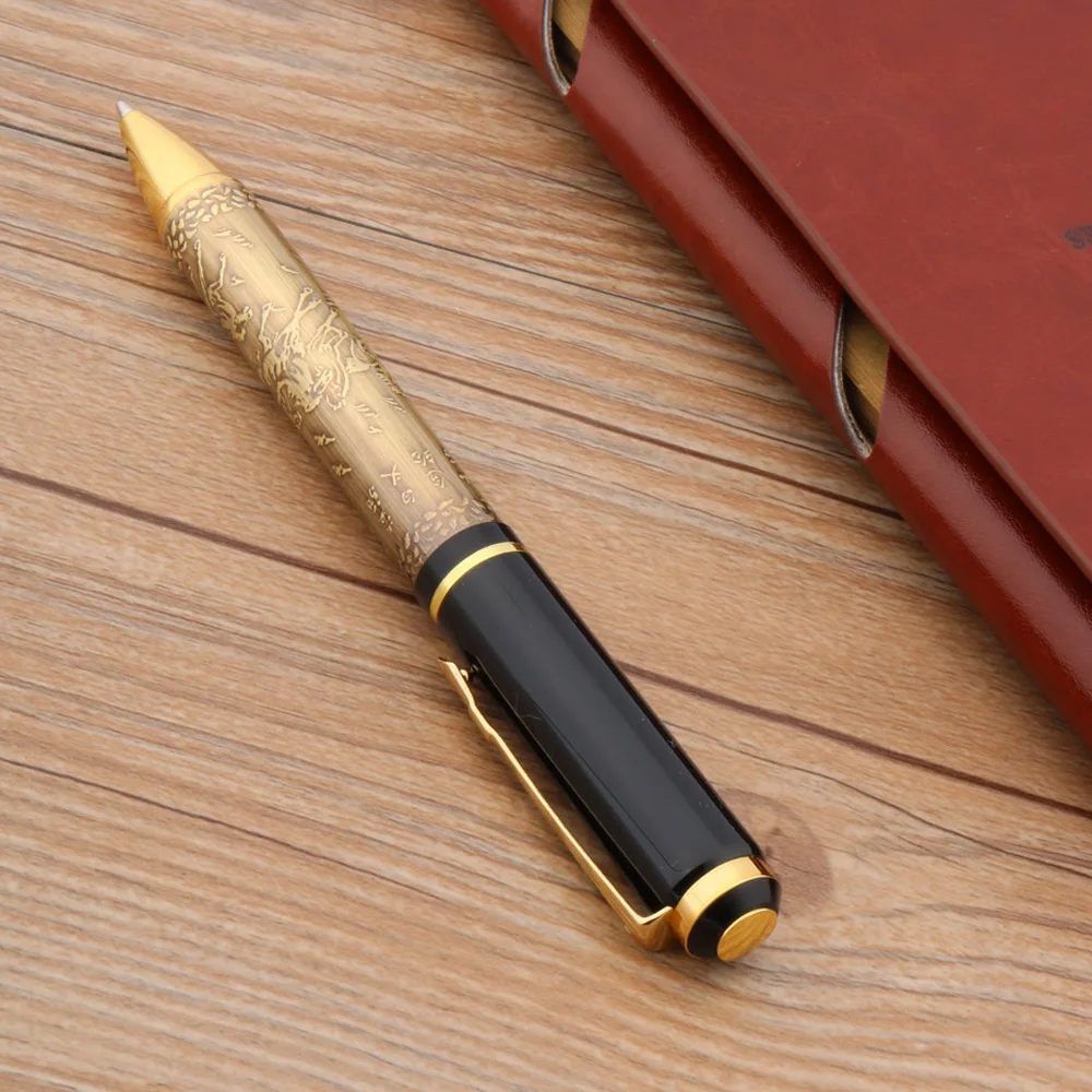 Роскошная BAOER 507 традиционная китайская живопись украшение лошадь Золотая