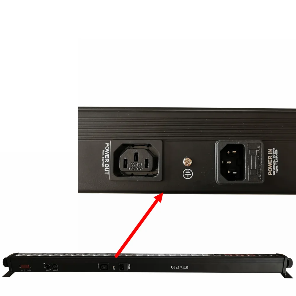 Style 2 24x4 Вт RGBW 4в1 светодиодный настенный светильник-шайба луч светильник ing DMX512 Крытый прожектор вниз светильник ing для dj диско вечерние свадебные бар сценический - Цвет: Style 2
