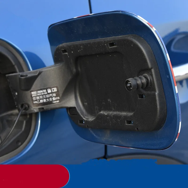 Union Jack Checker Авто Крышка топливного бака украшение чехол наклейка для Mini Cooper Countryman