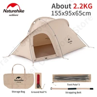 naturehike kr ultralight 2 2kg mini hiby pet cotton tent waterproof fast build double door small animal house dogcat nest