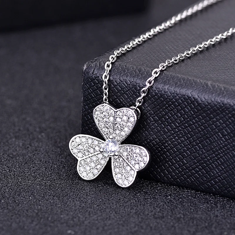 Новинка 2019 ожерелья цепочки из стерлингового серебра 925 пробы с кристаллами