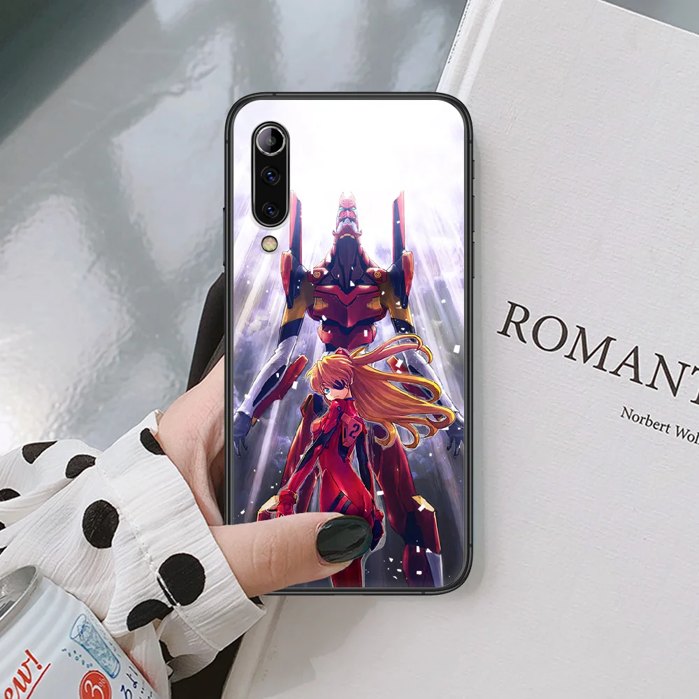 

EVA Ayanami Rei Soryu anime Phone Case For XIAOMI redmi K 3 4 5 6 7 8 9 10 20 30 A X Pro ultra black black cell cover pretty