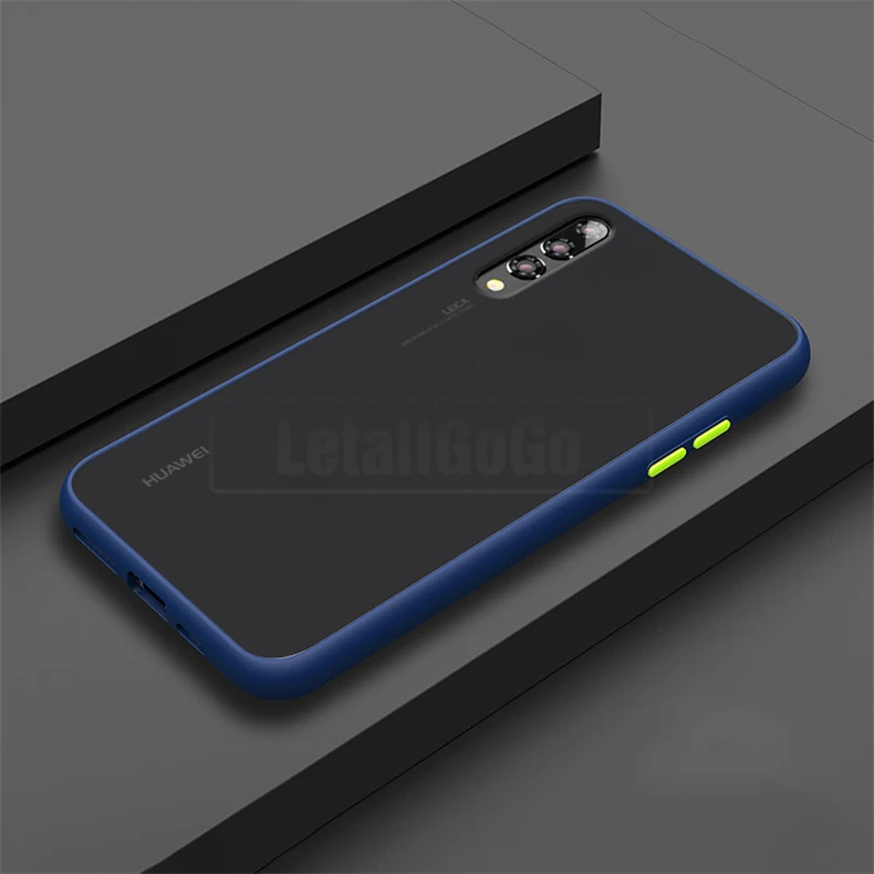 Матовый сенсорный чехол для телефона huawei P20 Pro, силиконовая задняя крышка для huawei P30 Pro, силиконовый чехол, противоударный