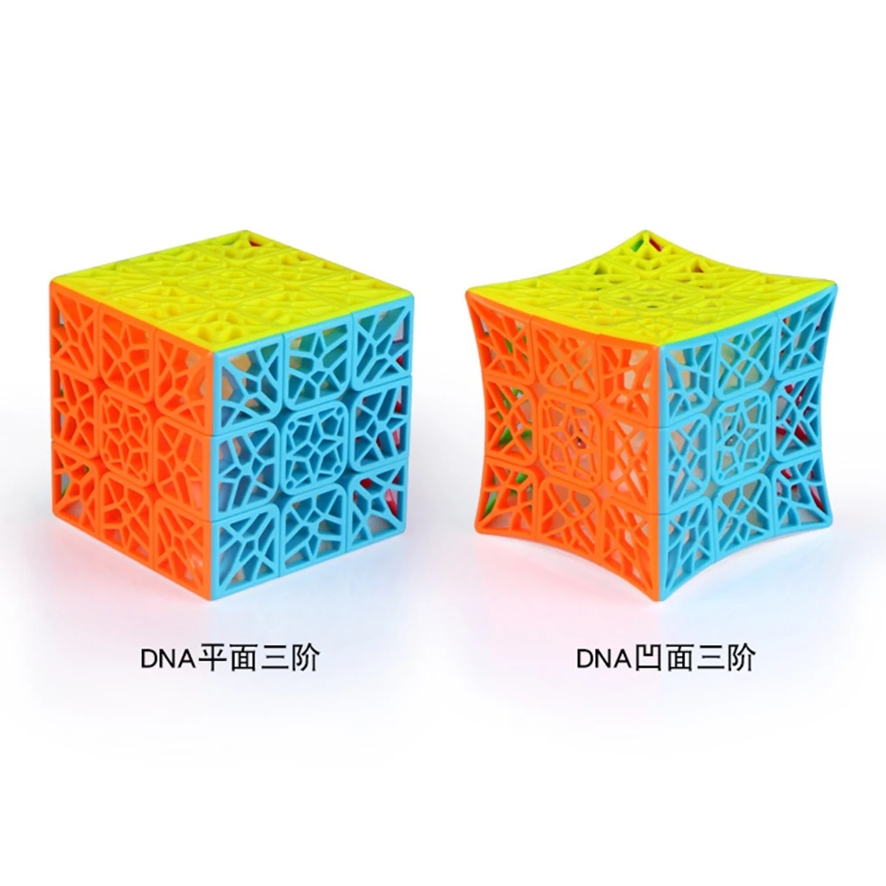 Qiyi mofangge DNA 3x3x3 волшебный куб головоломка на скорость игры часы-кольцо с крышкой игрушки для детей подарок на день рождения