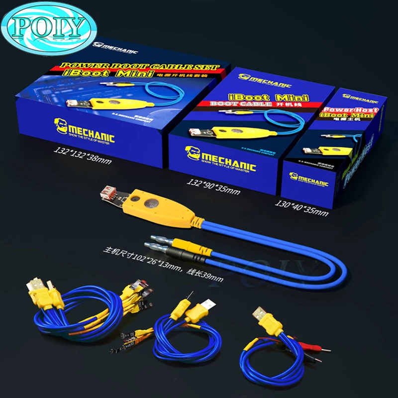 Набор тестовых кабелей для ремонта материнской платы MECHANIC iBoot Mini iOS iPhone и
