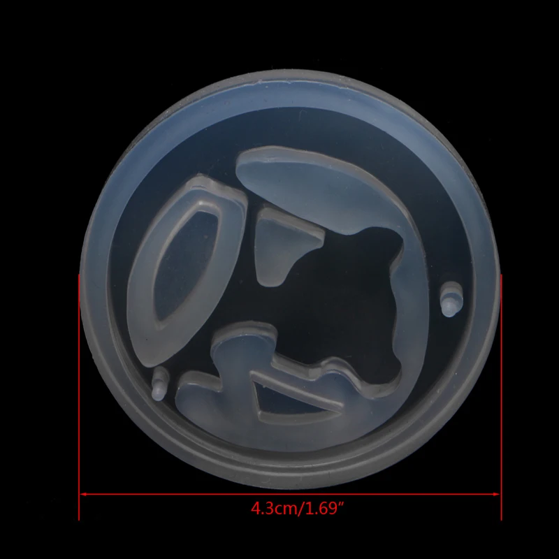 

Resin Silicone Pendant Mold Tear Moon Ornaments Handmade Jewelry Making Mould