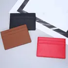 Модный двухсторонний ультратонкий держатель для банковских карт, удостоверения личности, чехол, мужской кошелек, органайзер, Тонкий деловой кошелек для банковских карт