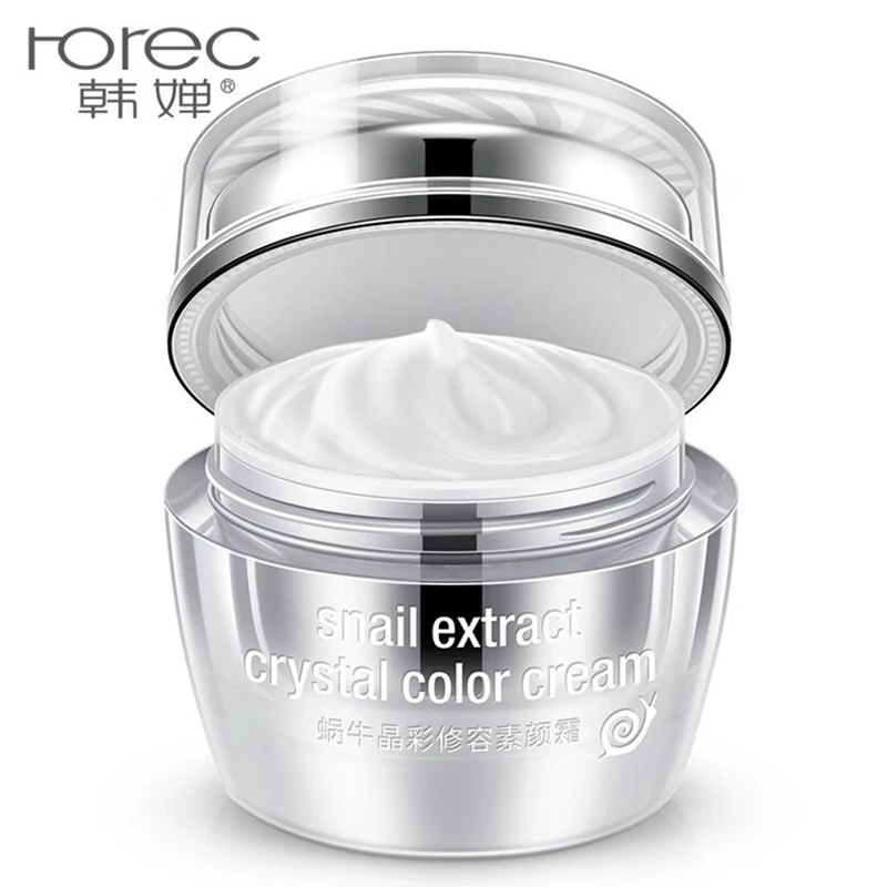 

HANCHAN Snail Extract Face Cream Skin Care Concealling Whitening Moisturizing Day Cream Anti-Aging Anti-Wrinkle 50g