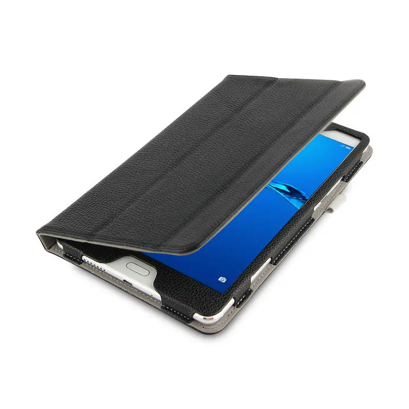 

Genuine Leather Protective Cover Case For Huawei MediPad M3 Lite 8.0" Tablet PC Model Number: CPN-W09 CPN-AL00