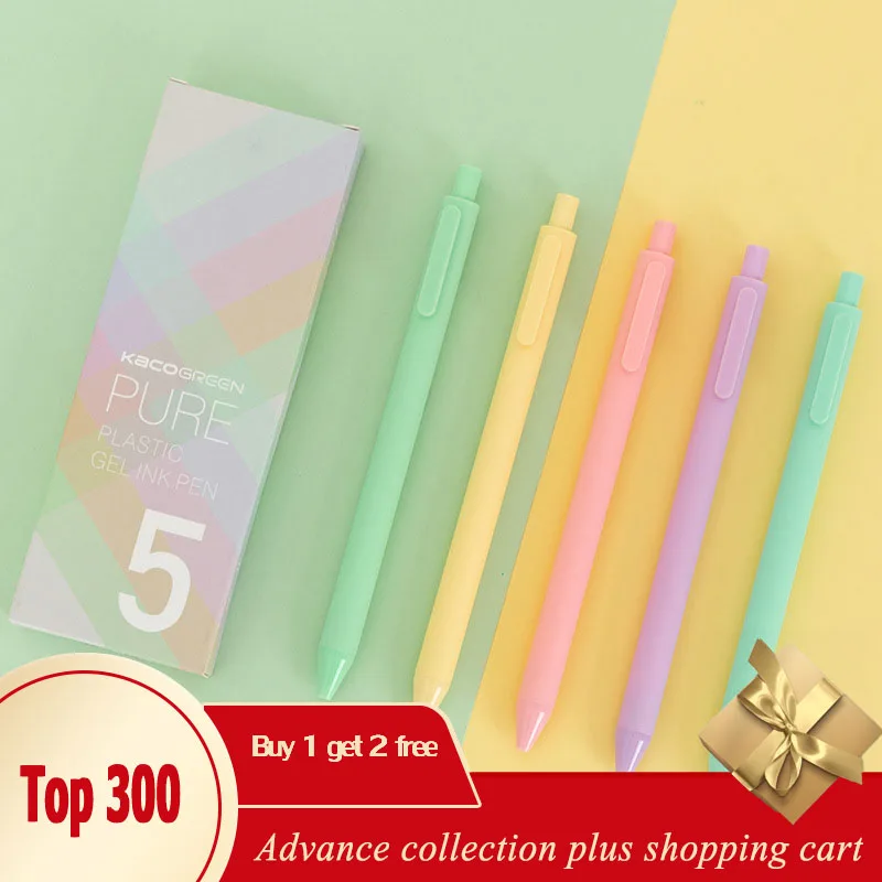 Caneta kawaii jel kalem милый набор ручек 0 5 мм freebies biuro корейские канцелярские
