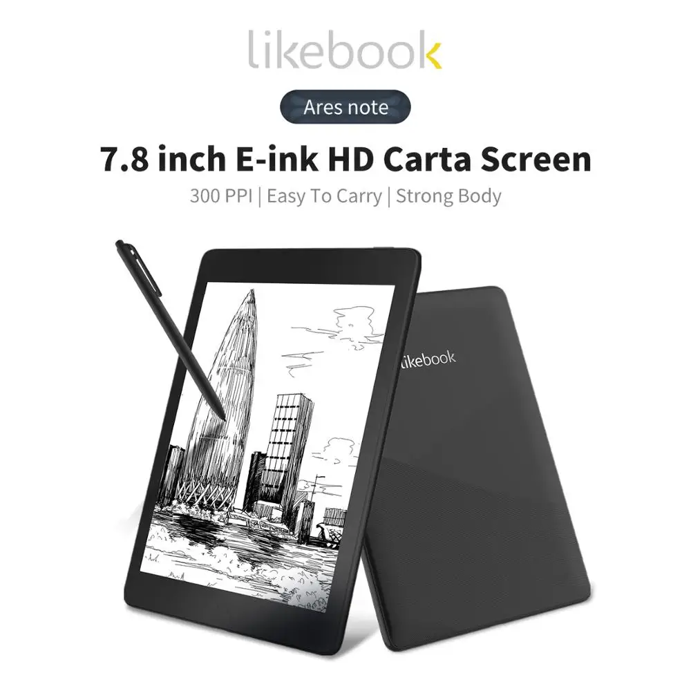 Отправка из Индии likebook Ares Примечание Android 8 1 7 дюймов для чтения электронных книг