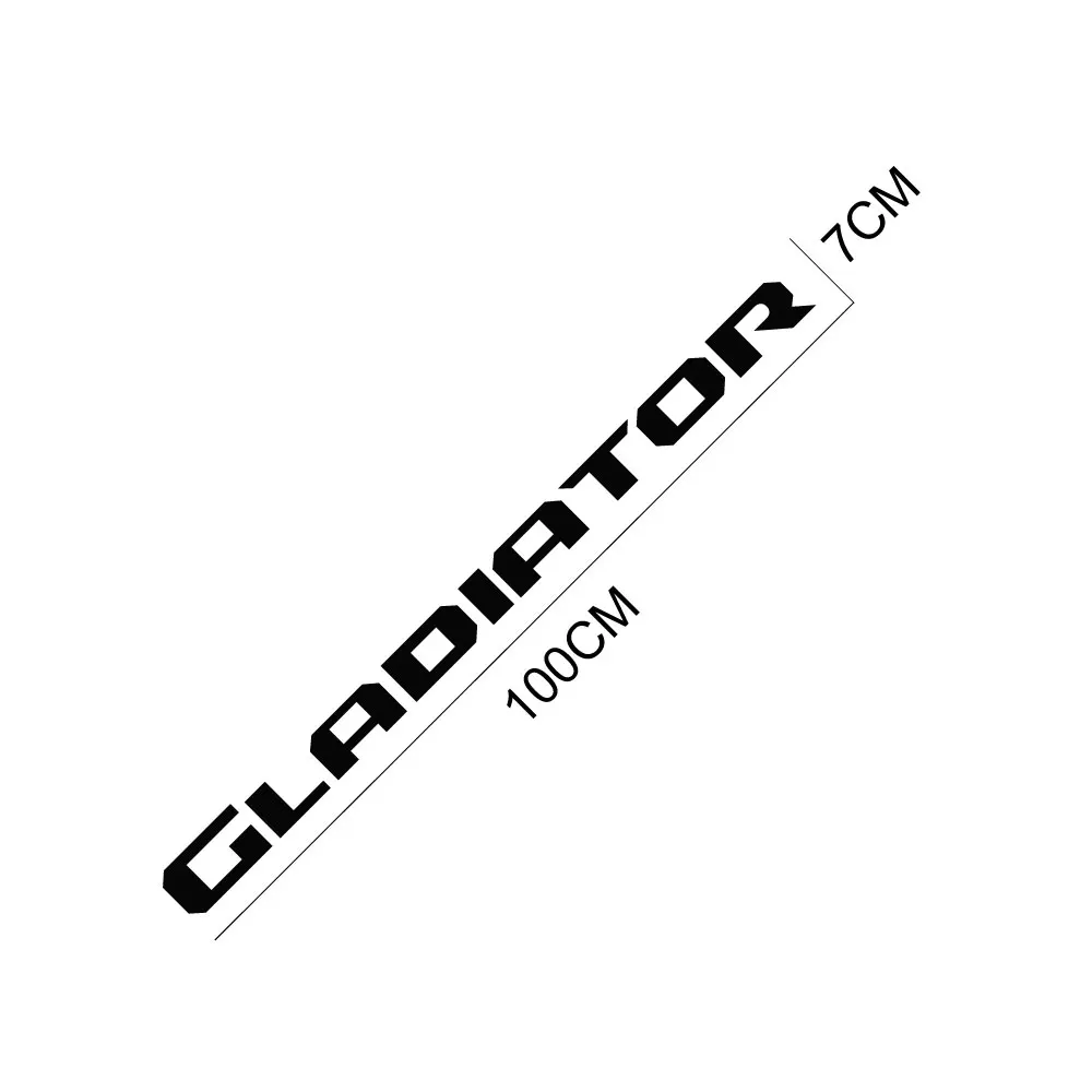 Виниловые наклейки на заднюю дверь для Jeep Gladiator | Автомобили и мотоциклы