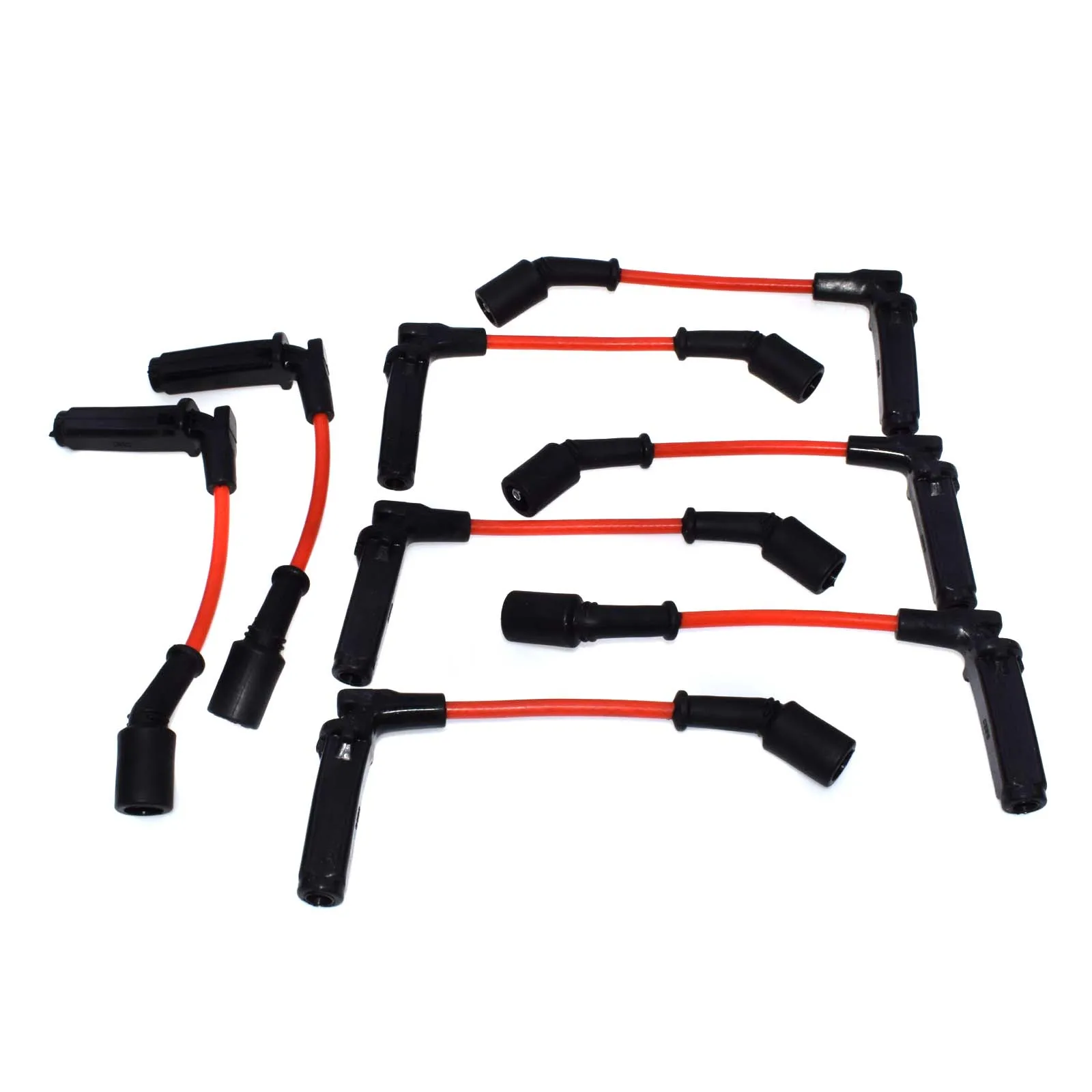 WOLFIGO 8 шт. свечей зажигания провода для Chevrolet SSR Tahoe GMC Yukon Saab Buick Cadillac Pontiac Hummer 748RR 671