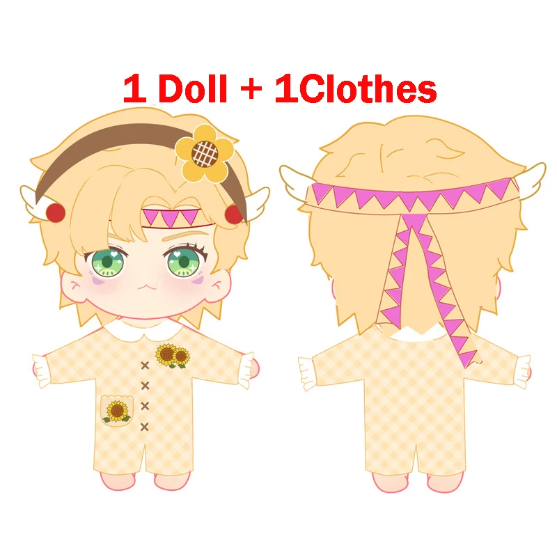 

Caesar Anthonio Zeppeli Dolls JoJo's Bizarre Adventure Anime Cute Plush Stuffed Toy Pillow Props Xmas Birthday Gifts Cospaly