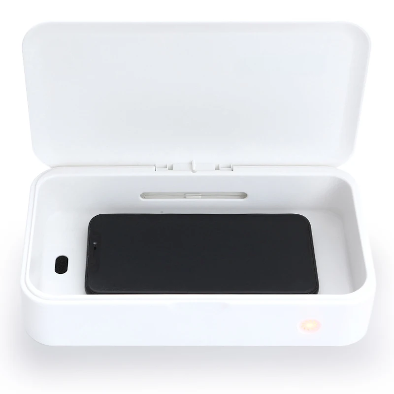 

Portable Phone UV Sterilizer Box Nail Accessoires Comestics Personal Care Tools UV Phone Sanitizer Cleaner Disinfection Case Box