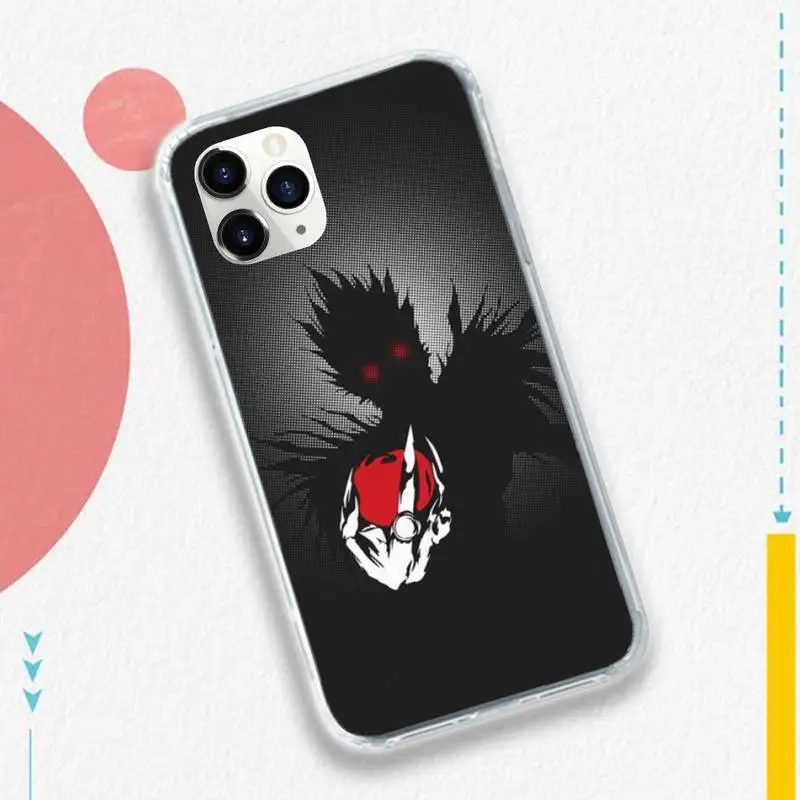 

Anime Ryuk DEATH NOTE Phone Case for iPhone 11 12 pro XS MAX 8 7 6 6S Plus X 5S SE 2020 XR