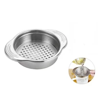 stainless steel food can strainer sieve tuna press lid oil drainer remover kichen drainer tool can oil gadget