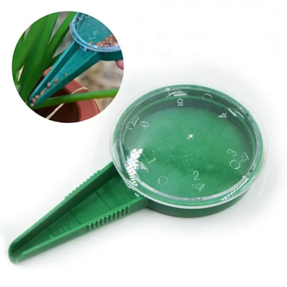 5 регулируемых размеров сеялка для семян ручная цветов травы растений удобный