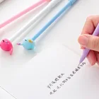 24 шт. китенок креативные стильная футболка с изображением персонажей видеоигр гелевые ручки нейтральный ручка Канцелярия для учеников ручка пишущие инструменты Оптовые поставки