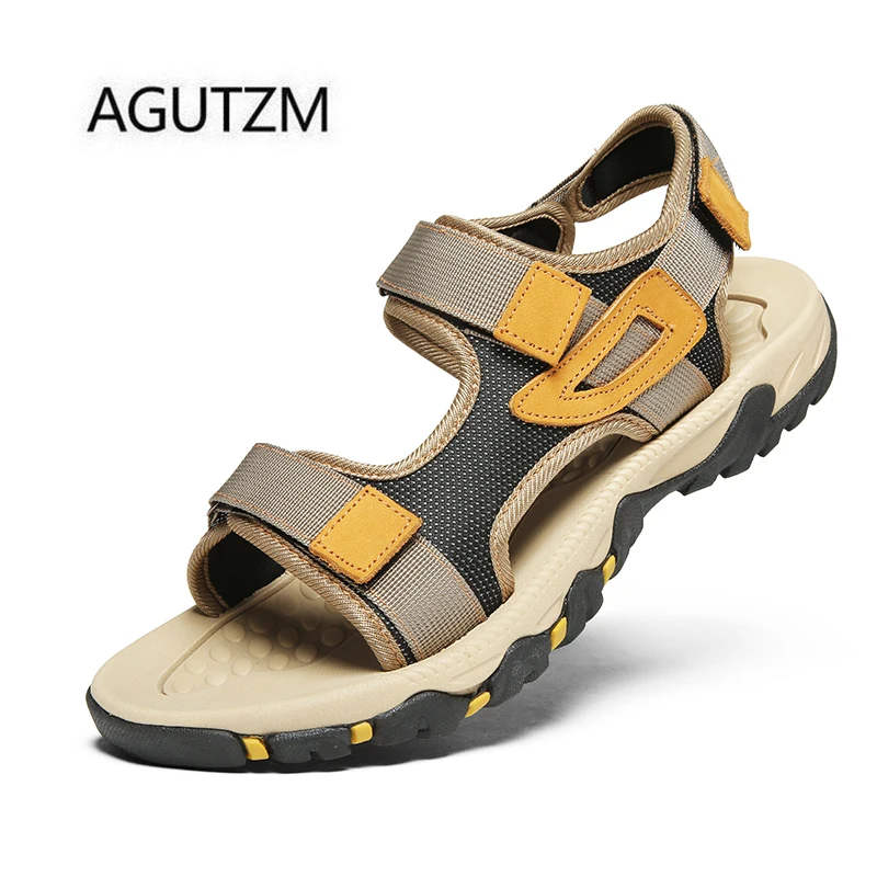 Новинка Модные Разноцветные Летние сандалии на липучке популярные классические