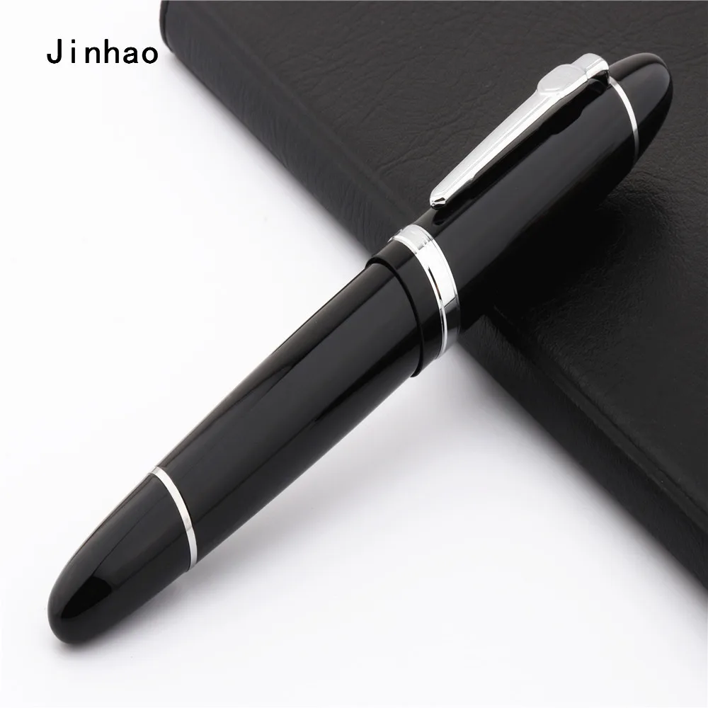 Jinhao 159 черная деловая офисная шариковая ручка со средним пером новинка