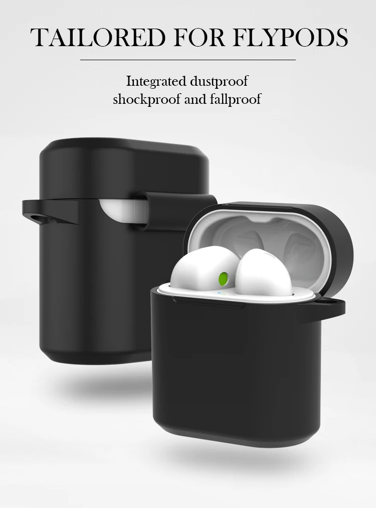 Чехол для наушников для huawei Honor FlyPods 3 в 1 силиконовый чехол для Fly Pods Pro защитный чехол s для Freebuds 2 Pro с карабином