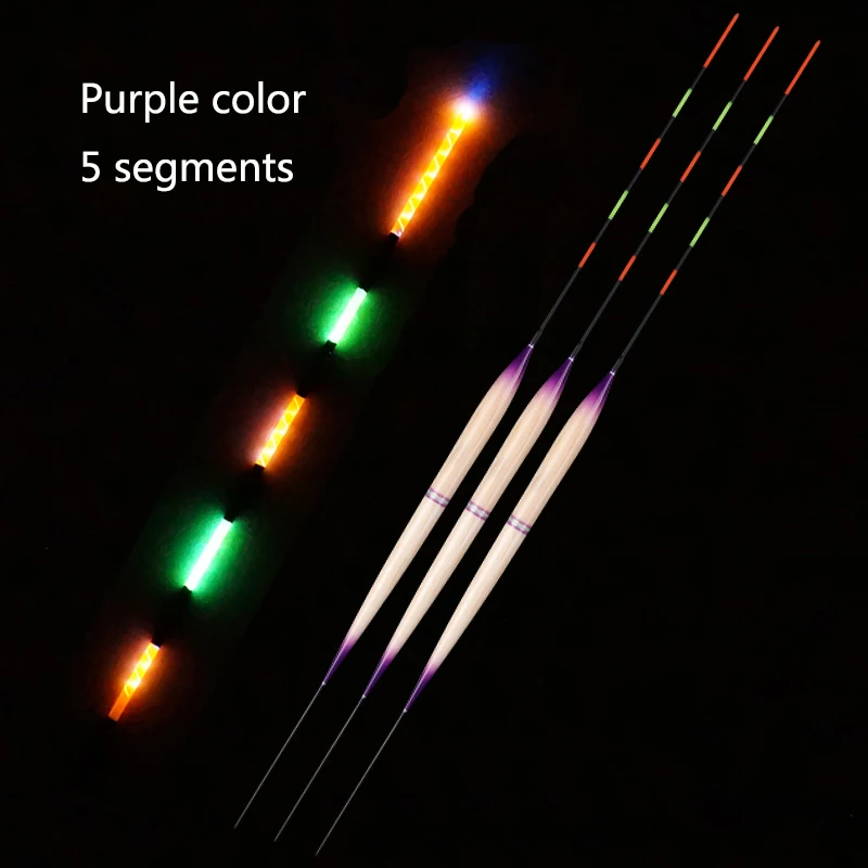 Ночник-поплавок 3 шт./лот светящиеся поплавки + поплавковые трубки 1 сумка