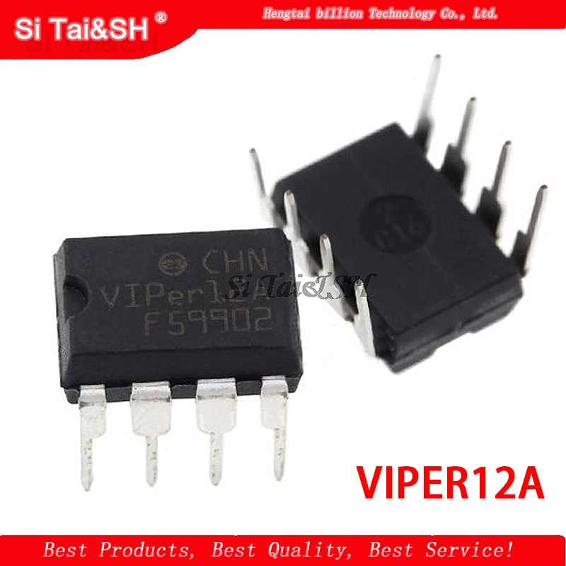 10 шт. VIPER12A DIP8 VIPER12 DIP 12A DIP-8 новый и оригинальный IC | Электронные компоненты