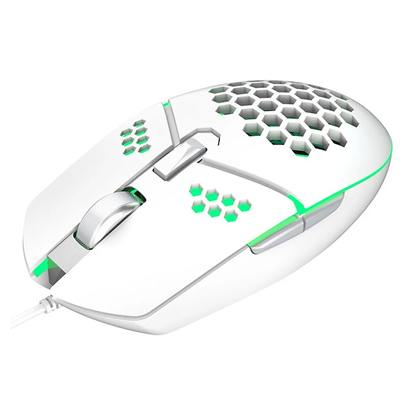 Мышь Компьютерная Проводная с подсветкой RGB 6 кнопок 800-3200 DPI | Компьютеры и офис