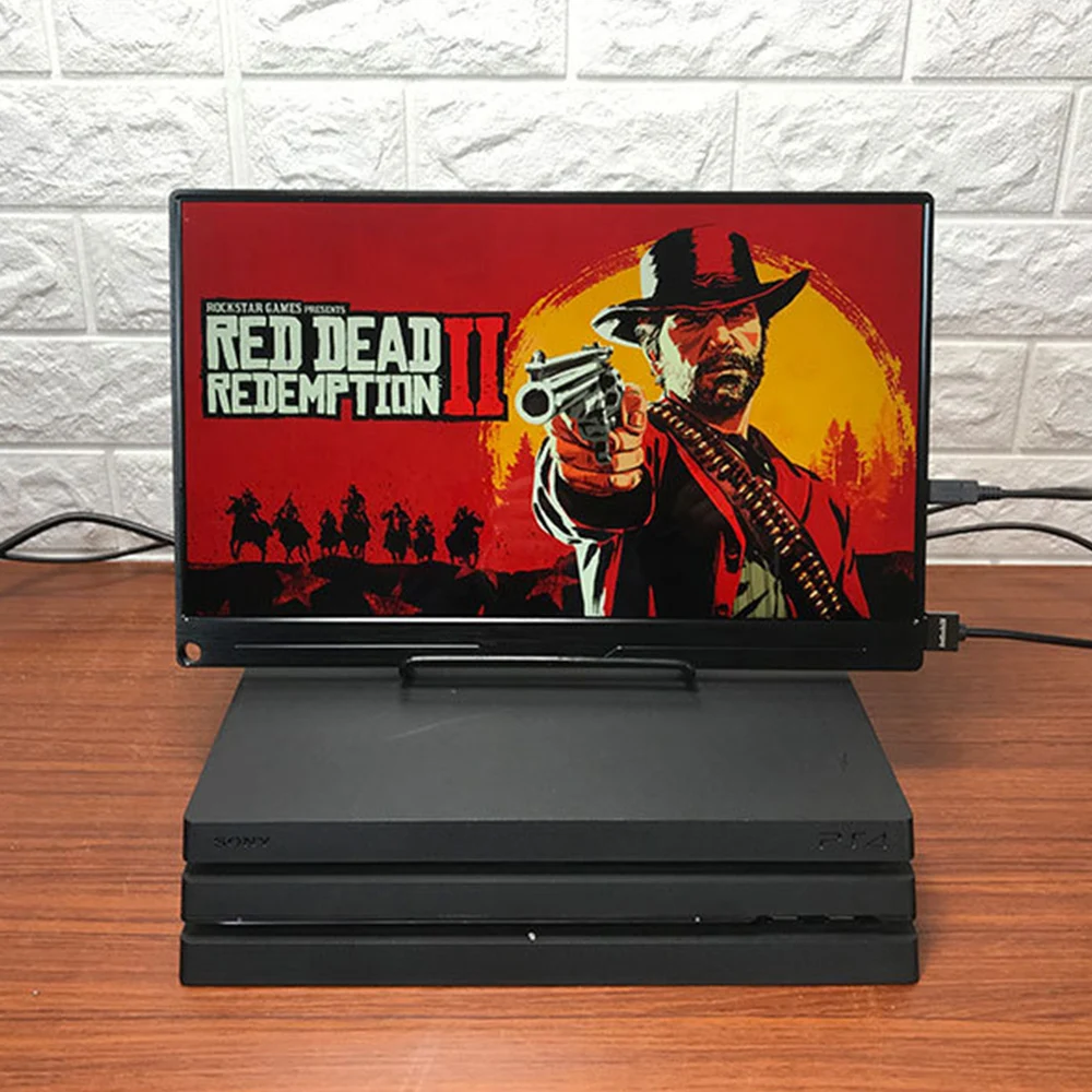 13 3 дюйма 4K Портативный HDR монитор для компьютера NUC игровая консоль телефона PS4 Xbox