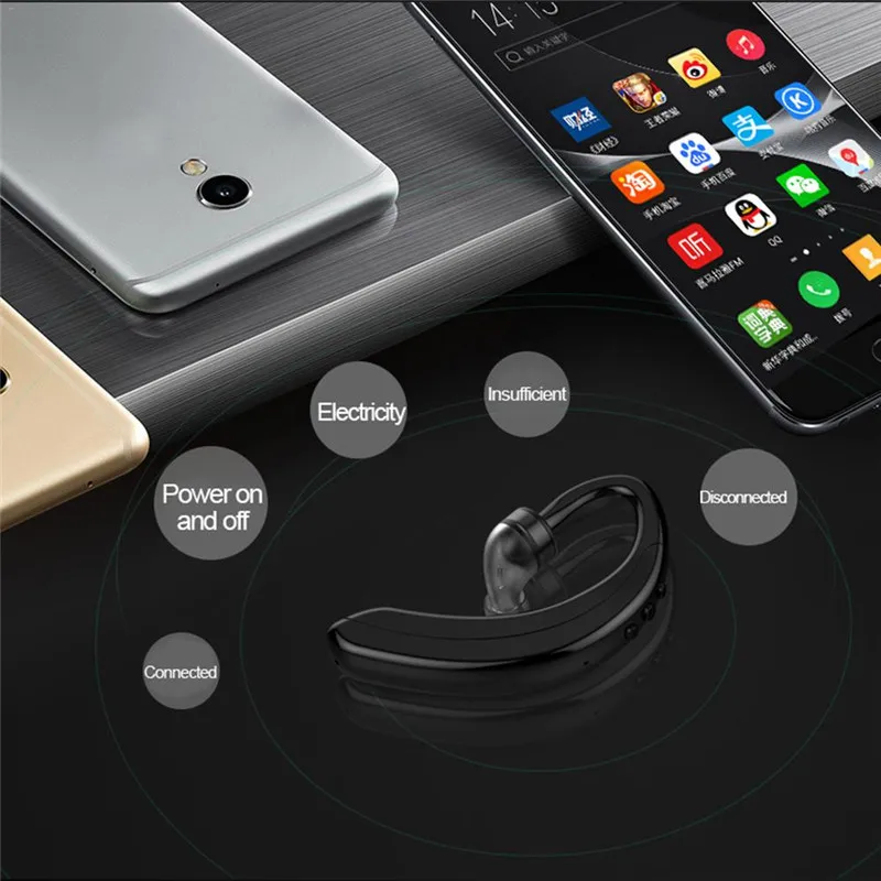Наушники kowkaka Bluetooth наушники с крючком левый и правый беспроводная гарнитура 5 0
