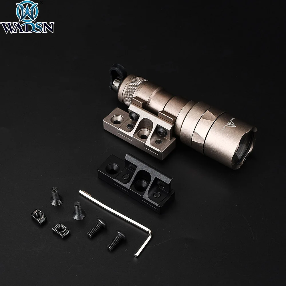 WADSN очки для страйкбола тактические фонарик оружия с предотвращением скатывания