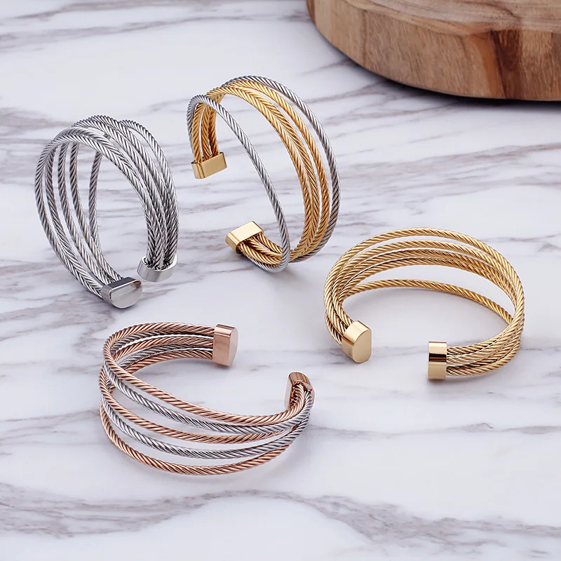 Женский браслет из нержавеющей стали SEROPAL Hiphop Party крутой модный подарок с круглым