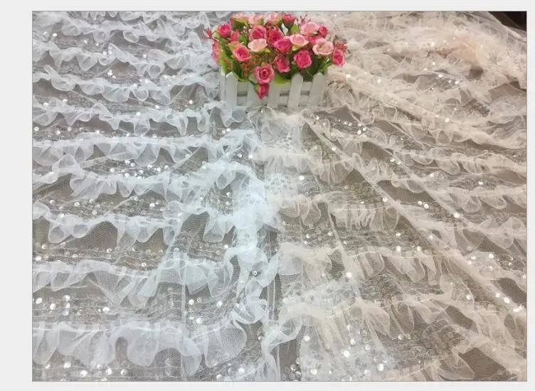 Новое Женское свадебное платье с коротким рукавом и вышивкой в виде 3D