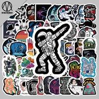 103050100 pieces of stickers children diy toys outer space astronaut stickers suitcase skateboard scrapbook bullet diary graf