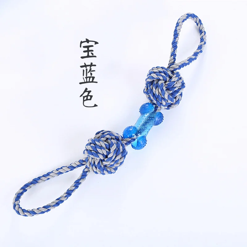 Игрушки для домашних животных интерактивные моляры чистки зубов большой узел