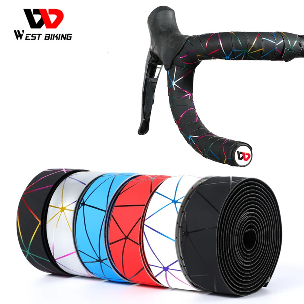 

Anti-Slip Road Bicycle Handle Tape PU EVA Wear-Resistant Bike Handlebar Tape Steering Wheel Cover Handle Bar Tape Belt Cycling