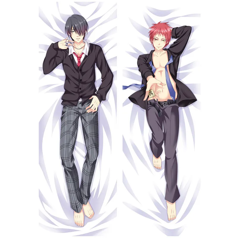 Аниме Kuroko No Подушка с изображением баскетбола крышка Aomine Daiki Murasakibara Atsushi Dakimakura
