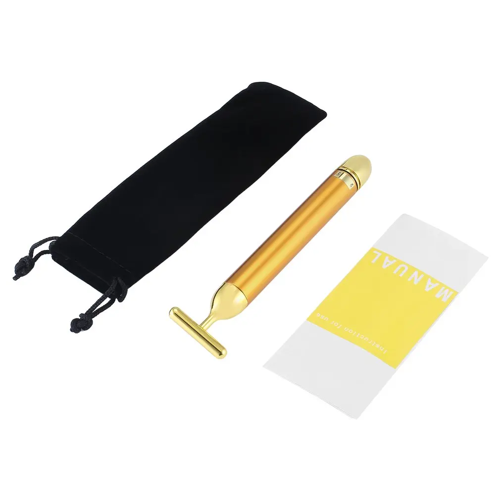 

Small Size Facial Beauty Tool Facial Massager T Shape Facial Beauty Care Vibration Facial Beauty Massager Energy Vibrating Bar