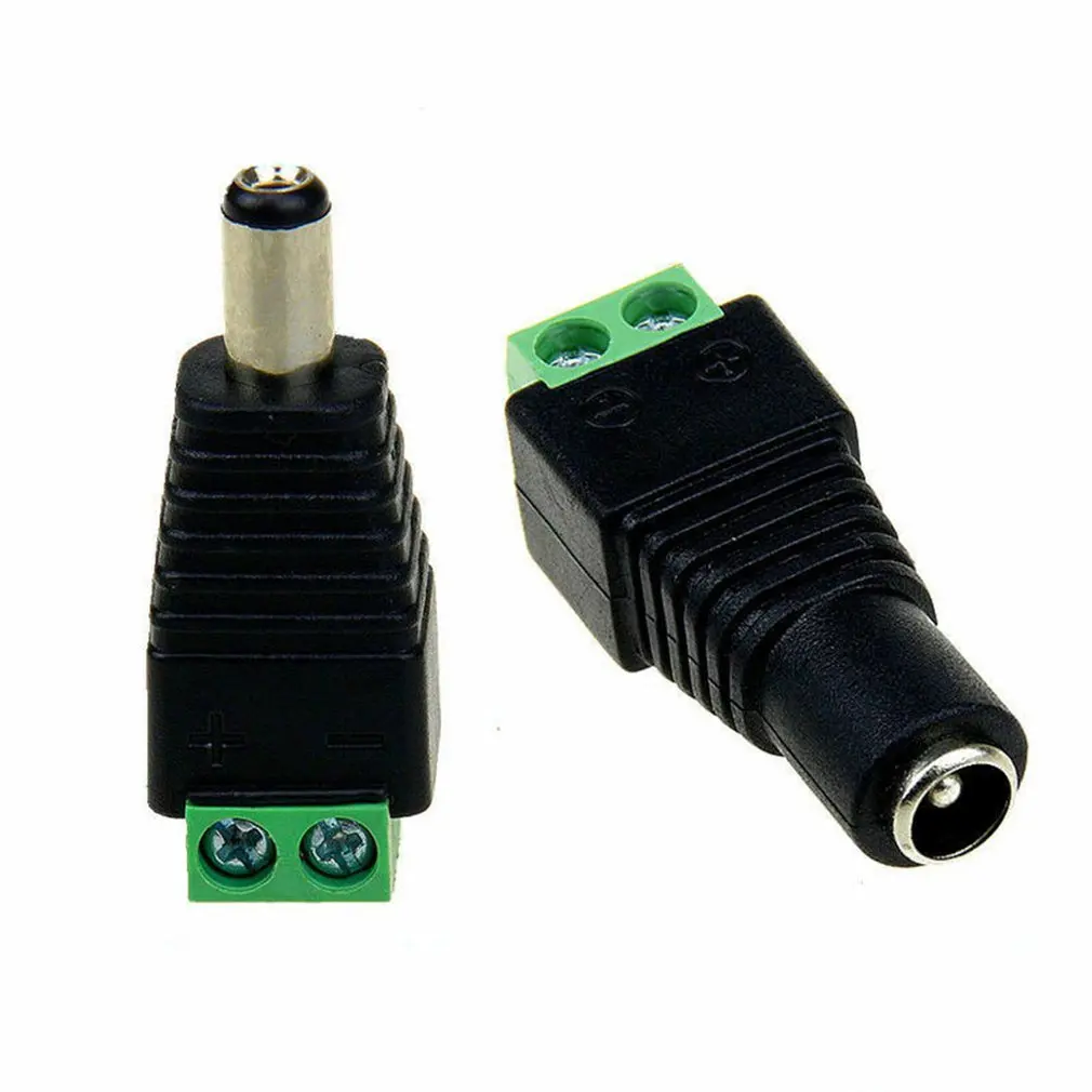 10 пар (20 шт.) Coax Cat5 к Bnc DC разъем питания штекер женский Разъем адаптер Av BNC UTP для CCTV