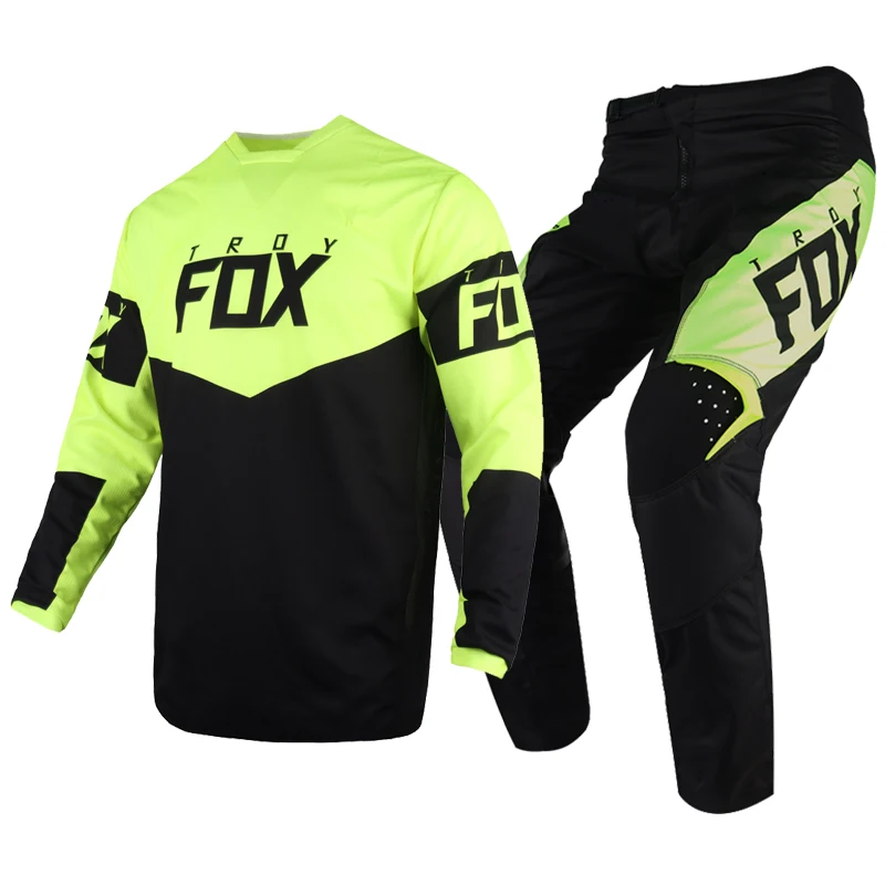 Горячая распродажа! 2021 MX/ATV Racing Red Revn Jersey брюки Gear Combo для ATV DH MX Off-Road Dirt Bike Мотокросс