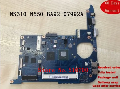 Материнская плата для ноутбука Samsung NS310 N550 NP материнская * work *|Материнские платы
