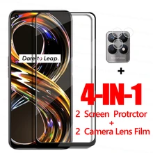 For OPPO Realme 8i Glass Screen Protector For Realme 8s 8i 8 Pro 7 7i 6 Tempered Glass Protective Phone Film Realme 8i Protector