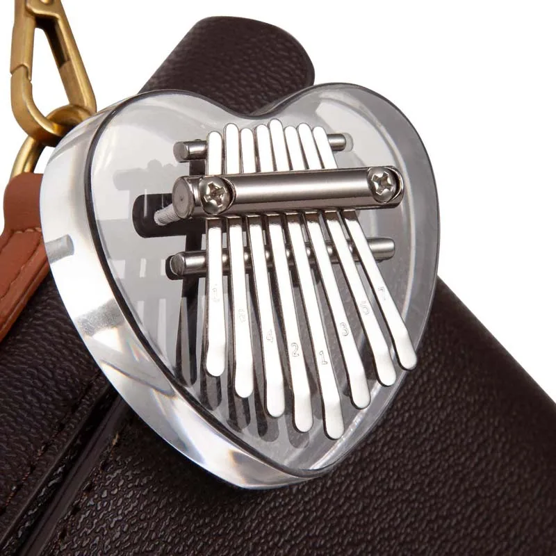 Портативное мини-пианино Kalimba перкуссионная музыкальная клавиатура с 8 клавишами