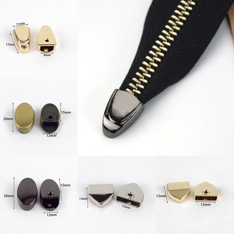 10 шт. тянуть нож тэйл-Лок пряжки с зажимом металлическая молния шнур единый